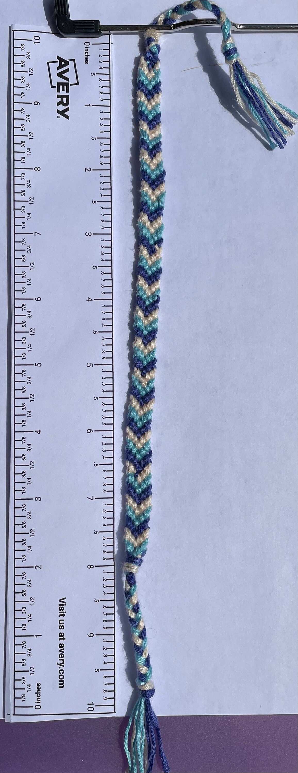 3 Color Chevron Friendship Bracelets -  New Zealand