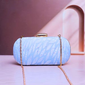 Blue Special Occasion Bag Bridesmaid Gift Gift for Her Valentines Day Gift