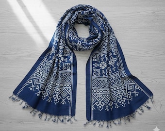 Long Blue Silk Scarf For Petite Women Shawl For Beach Wedding Scarves For Bridesmaid Elegant Green Wrap Lightweight Blue Scarf Travel Gift