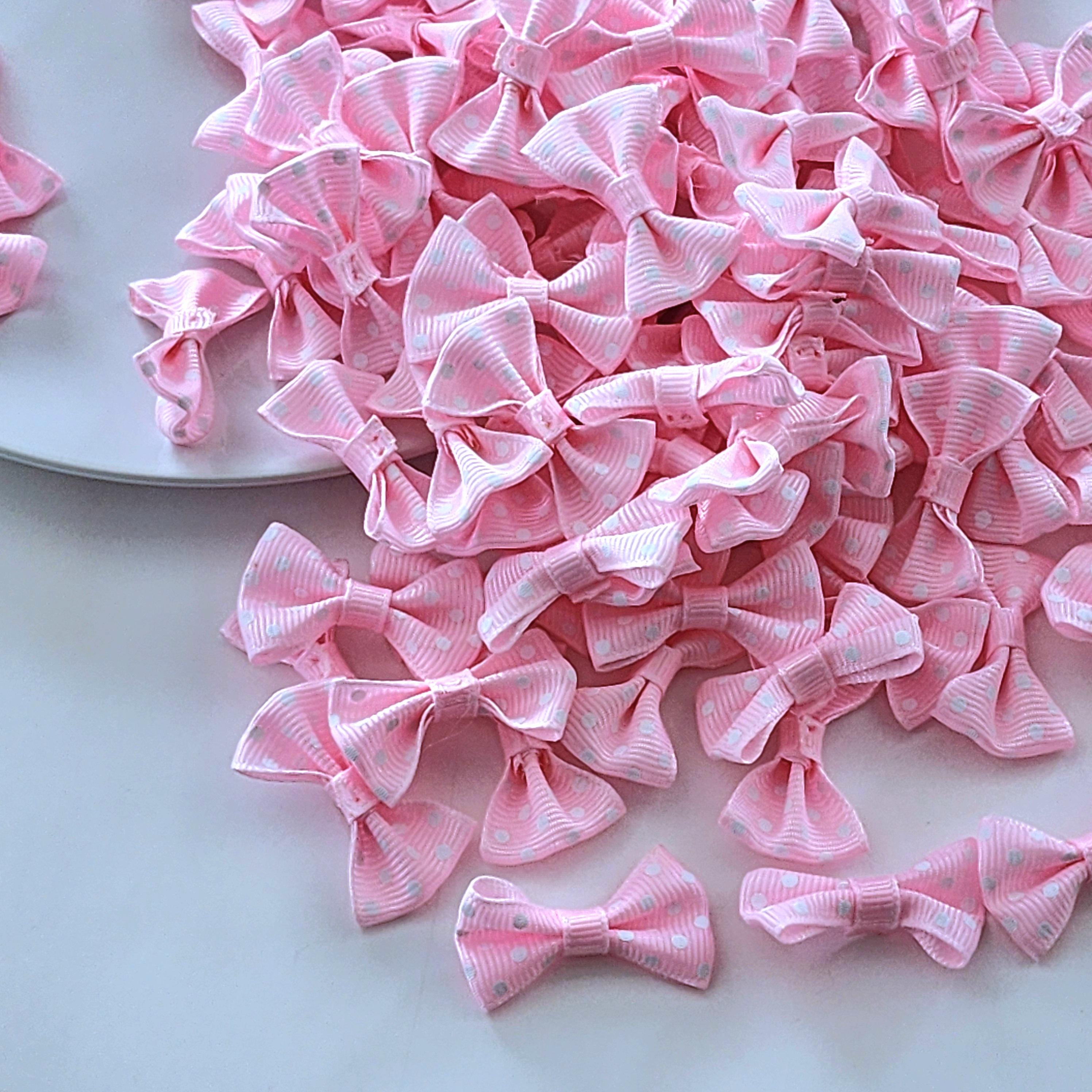 Polka Dot Ribbon Bow Bundle for Party Hair Accessory Gift Kit Large ...