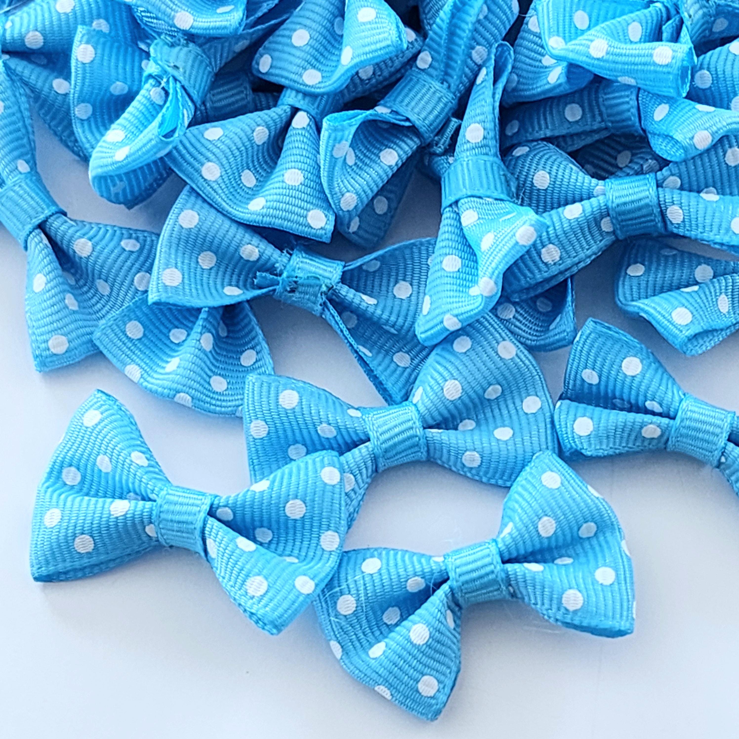 Pink Polka Dot Bow Baby Shower Favor Wedding Decor Gift Wrapping Party ...
