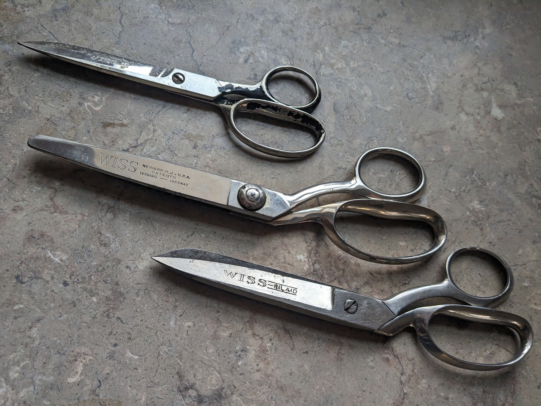 3 Pairs of Vintage Wiss Scissors Etsy