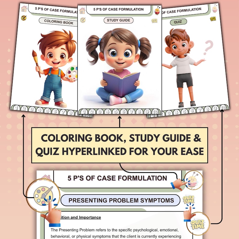 5 P's of Case Formulation Worksheets: Mental Health Tool (PDF) - Etsy