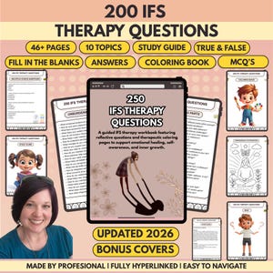 250 IFS Therapy Questions: Internal Family Systems Interventions (PDF Download)