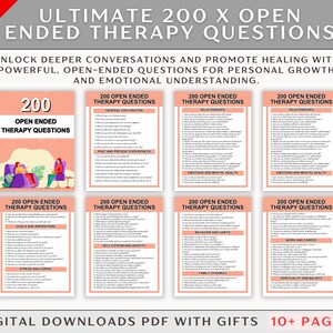 Open Ended Therapy Questions, Counseling Questions, Therapy Questions, Therapy Questionnaire, Therapy Tools, Therapy Notes, Counseling Notes