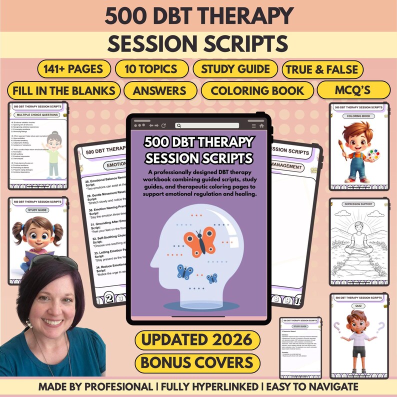 Dbt Programming Script Example DBT Therapy Scripts: 500+ Session Interventions for Anxiety, Addiction ...