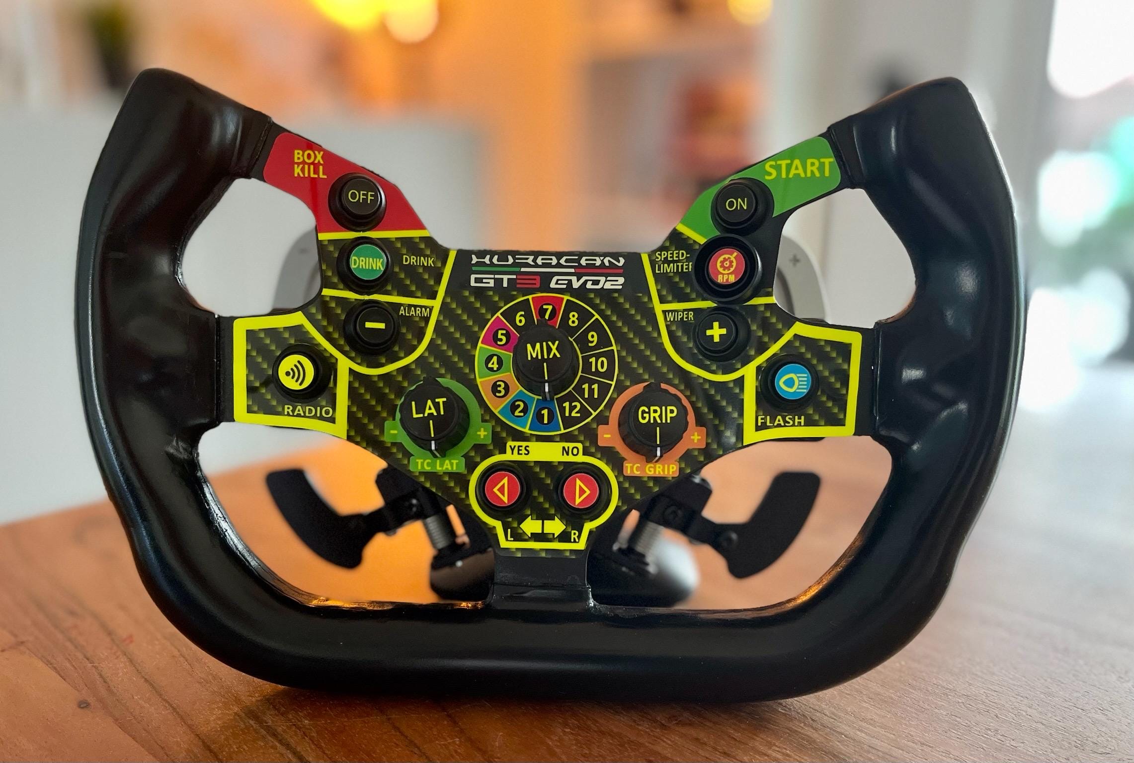 DSH PR8 GT3 Simucube Fanatec Wheel Simracing Audi Lamborghini 