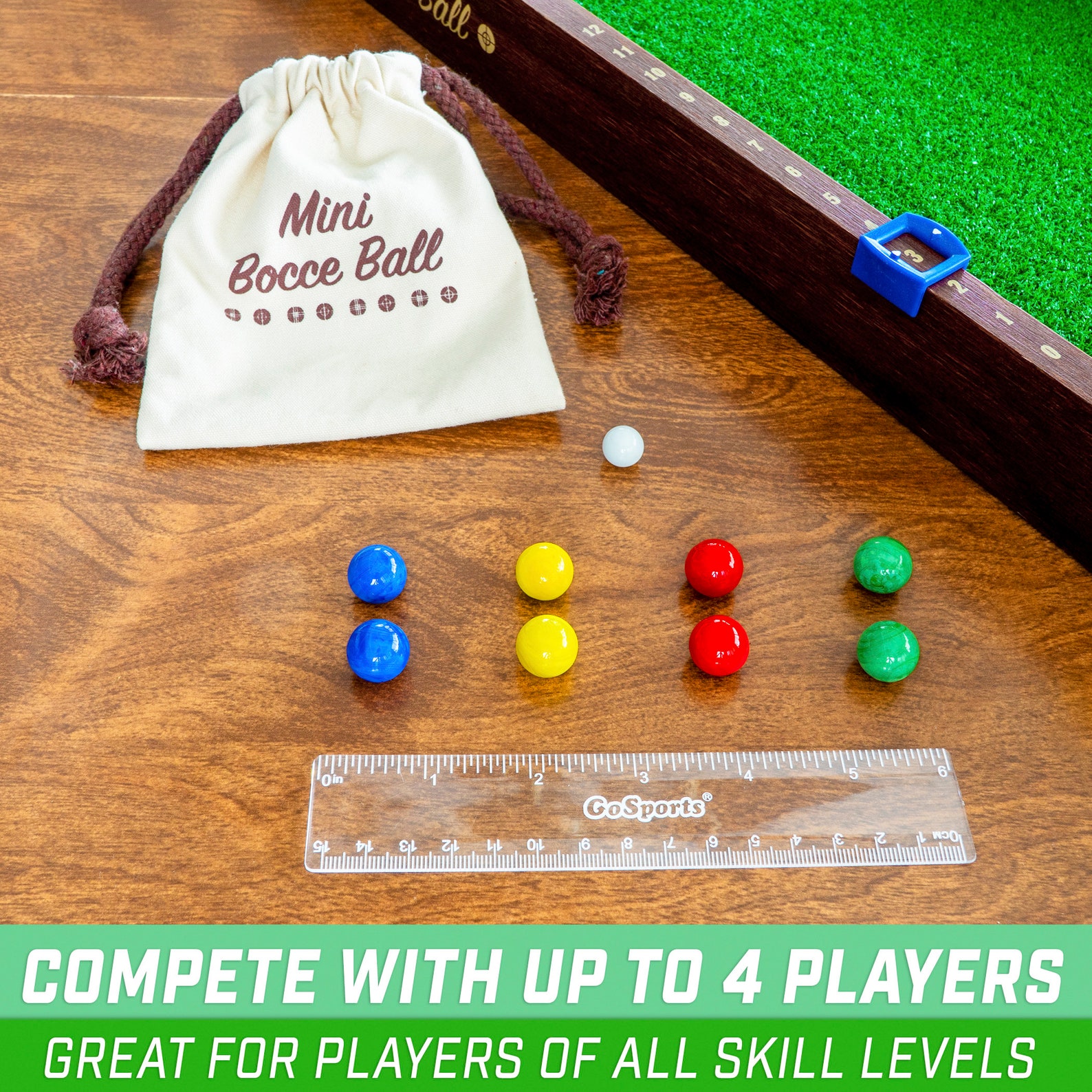 Gosports Mini Bocce Tabletop Game Set for Kids & Adults Etsy