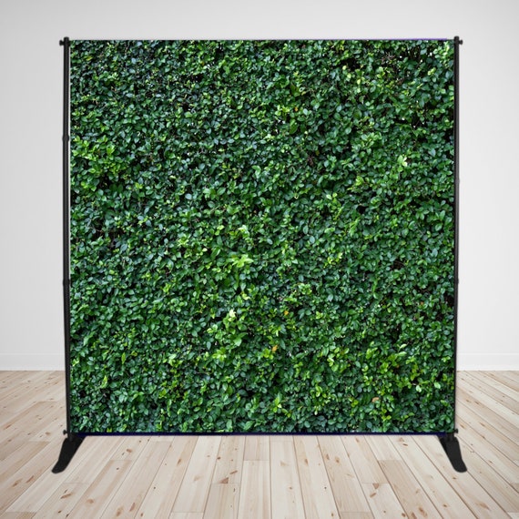 Printed Vinyl Greenery Backdrop for Reception Wedding Backdrop, Ivy ...