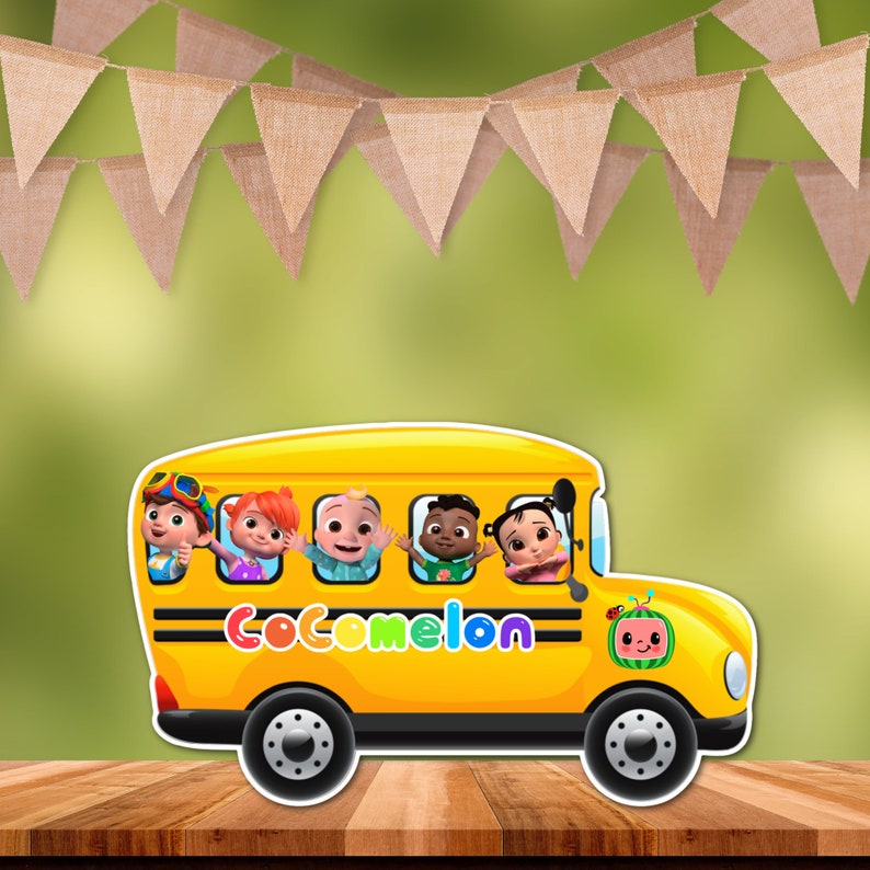 Bus Foam Board Cut Out for Back Drops Centerpiece Etsy