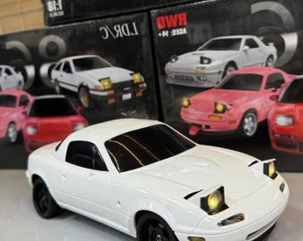 White Mazda Miata MX-5 RC Car: 1/18 Scale, Remote Controlled - Etsy UK