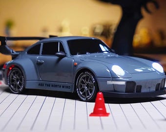 ポルシェ 993 911 RWB クラシックカー RC ドリフトカー フルサイズ