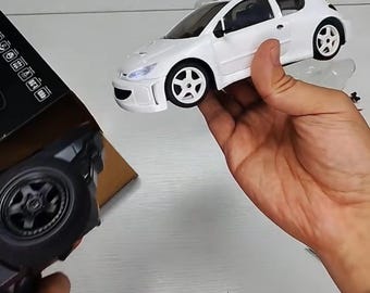 プジョー 206 WRC ラリー RC ドリフトカー フルサイズ リモート