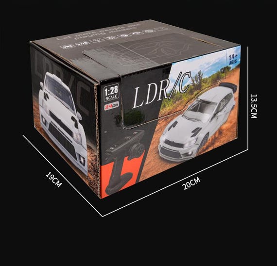 Peugeot 206 Wrc Rally Rc Drift Car Full Size Remote Control Racing
