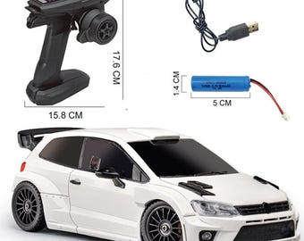 Volkswagen Polo Wrc Rally Car RC Drift Car Full Size Remote