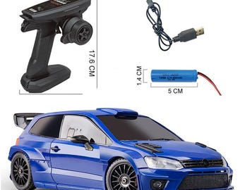 Volkswagen Polo Wrc Rally Car RC Drift Car Full Size Remote