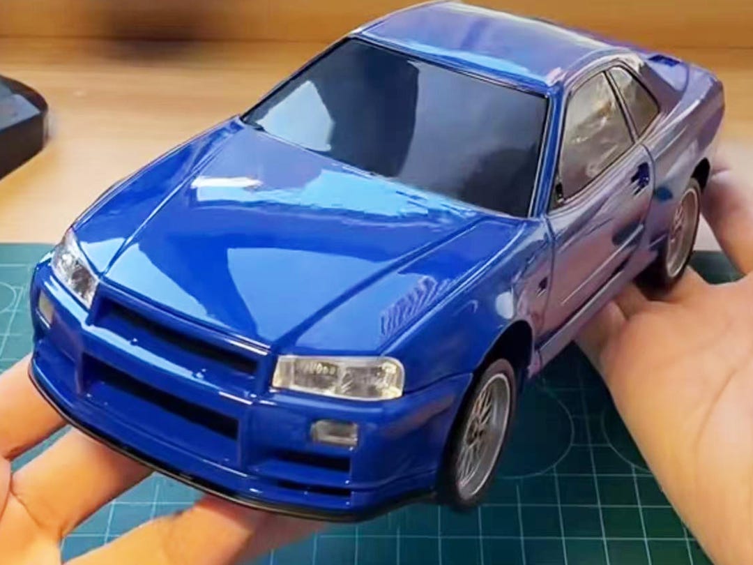 Skyline R34 Drift RC Car – 1/18 Scale Remote Control Racing Car Model ...