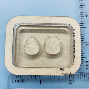Squish Sponge & Pat Shaker Bit Earring Studs Resin Epoxy Silicone Mold