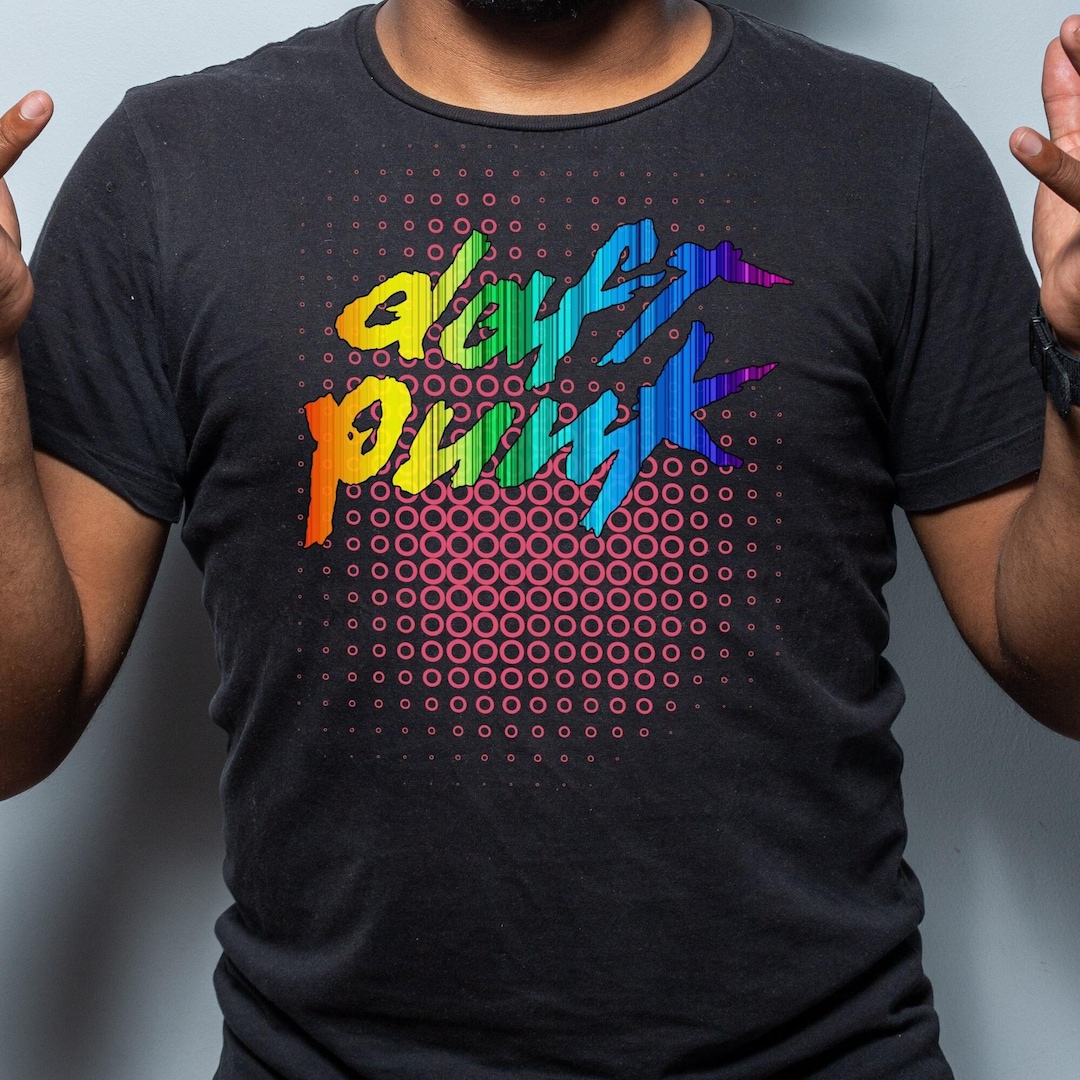 Daft Punk Tshirt Etsy