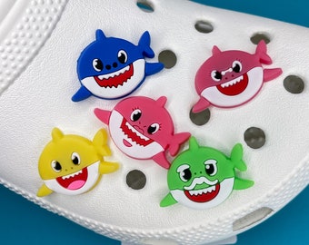 baby shark croc charm