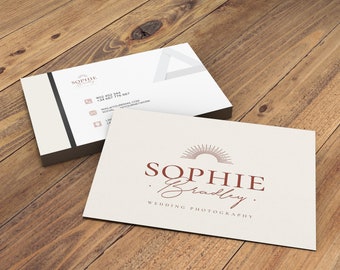 Business Cards, Single or Double Sided, Business logo, Personalized Branding, Physical Item, Custom Printed