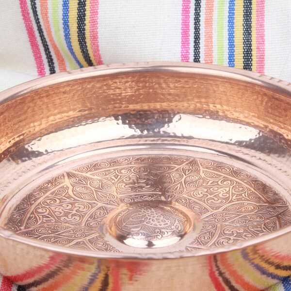 Handmade copper bowl, Hammam gift set, Turkish bath set, Traditional gift set, Spa gift set, Unique gift, Gift for him