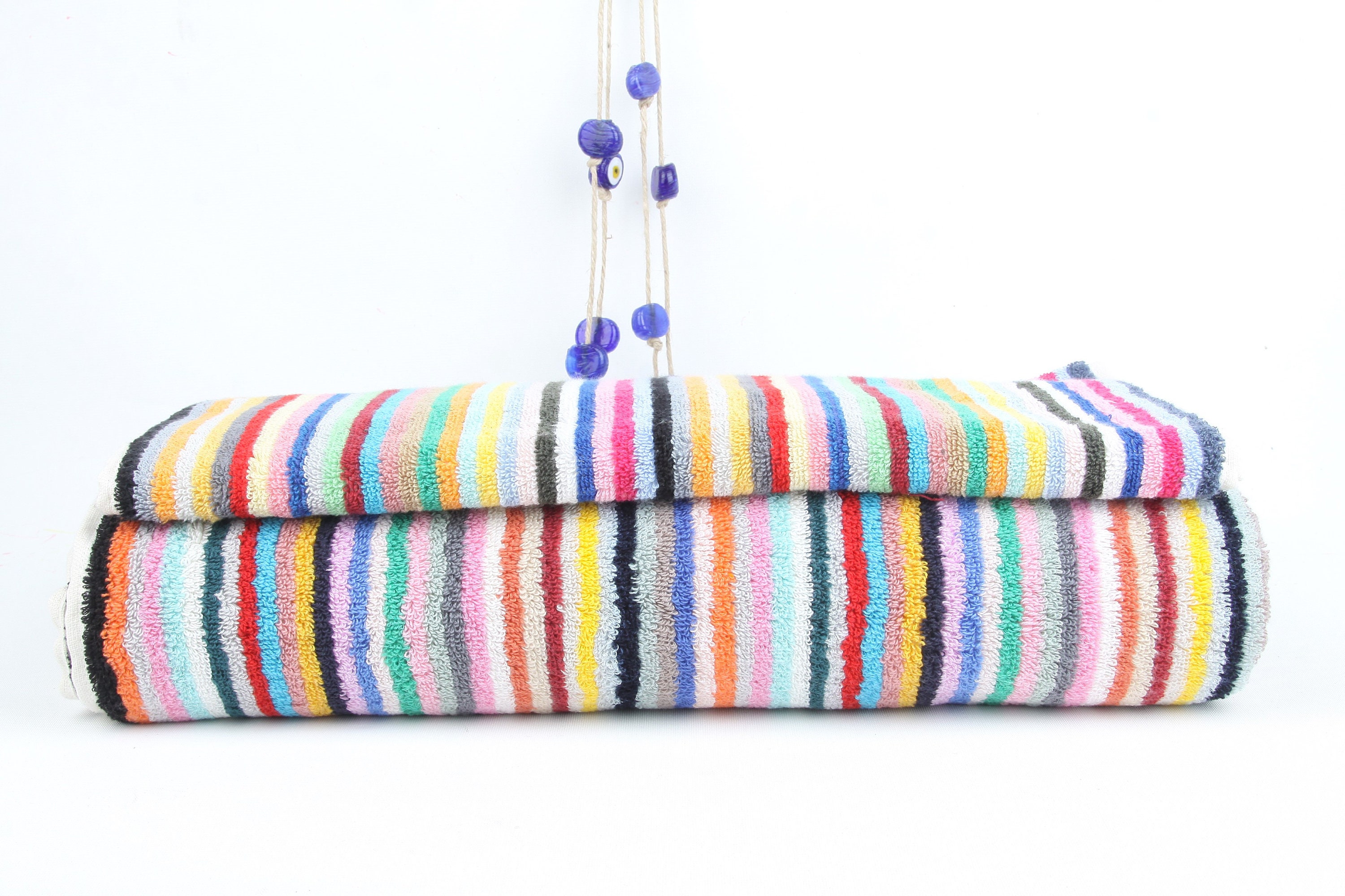 Turkish Bath Towel Rainbow Towel Soft Towel Thick Absorbent Etsy