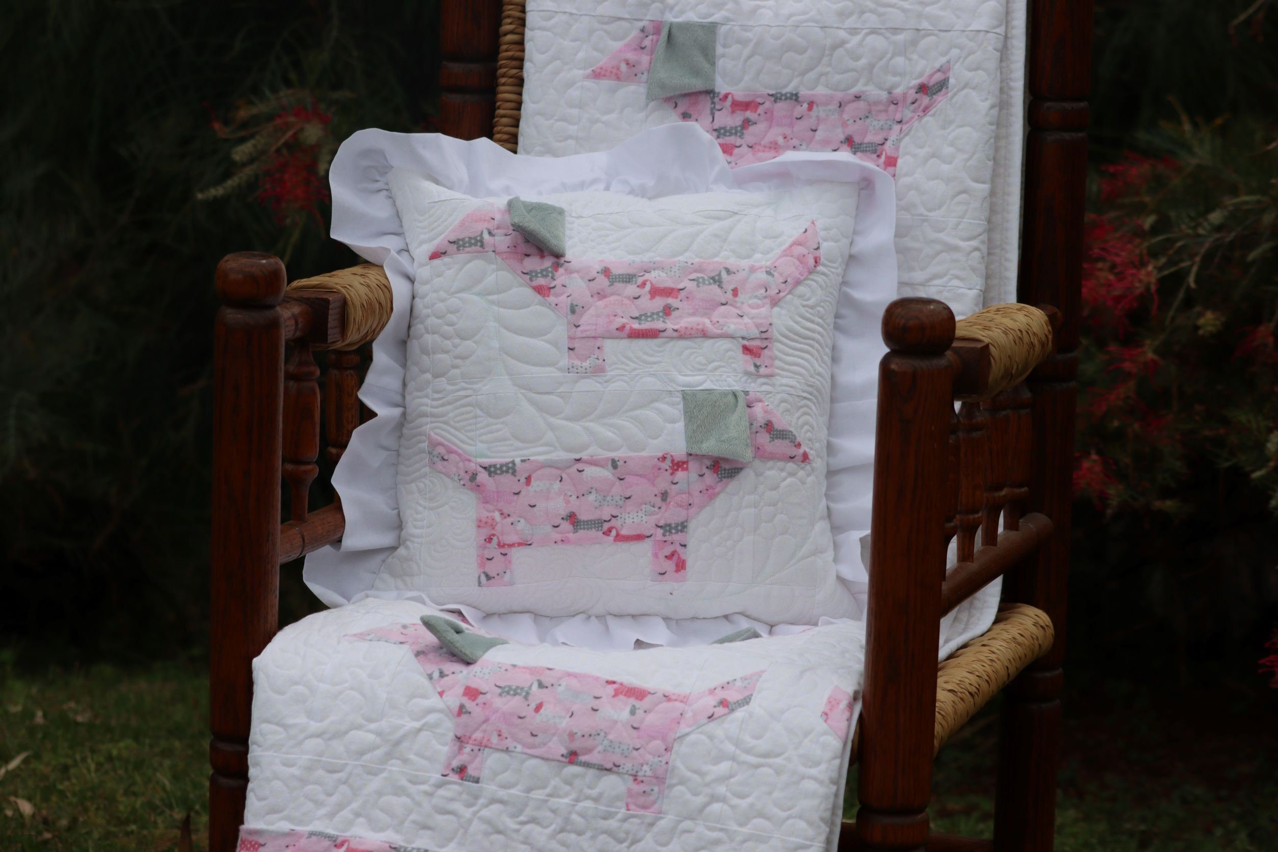 The Sausage Dog Quilt Pattern Etsy