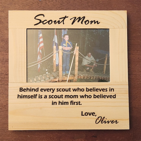 Scout Mom Picture Frame