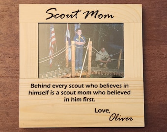 Scout Mom Picture Frame