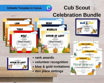 Cub Scout Celebration Printables