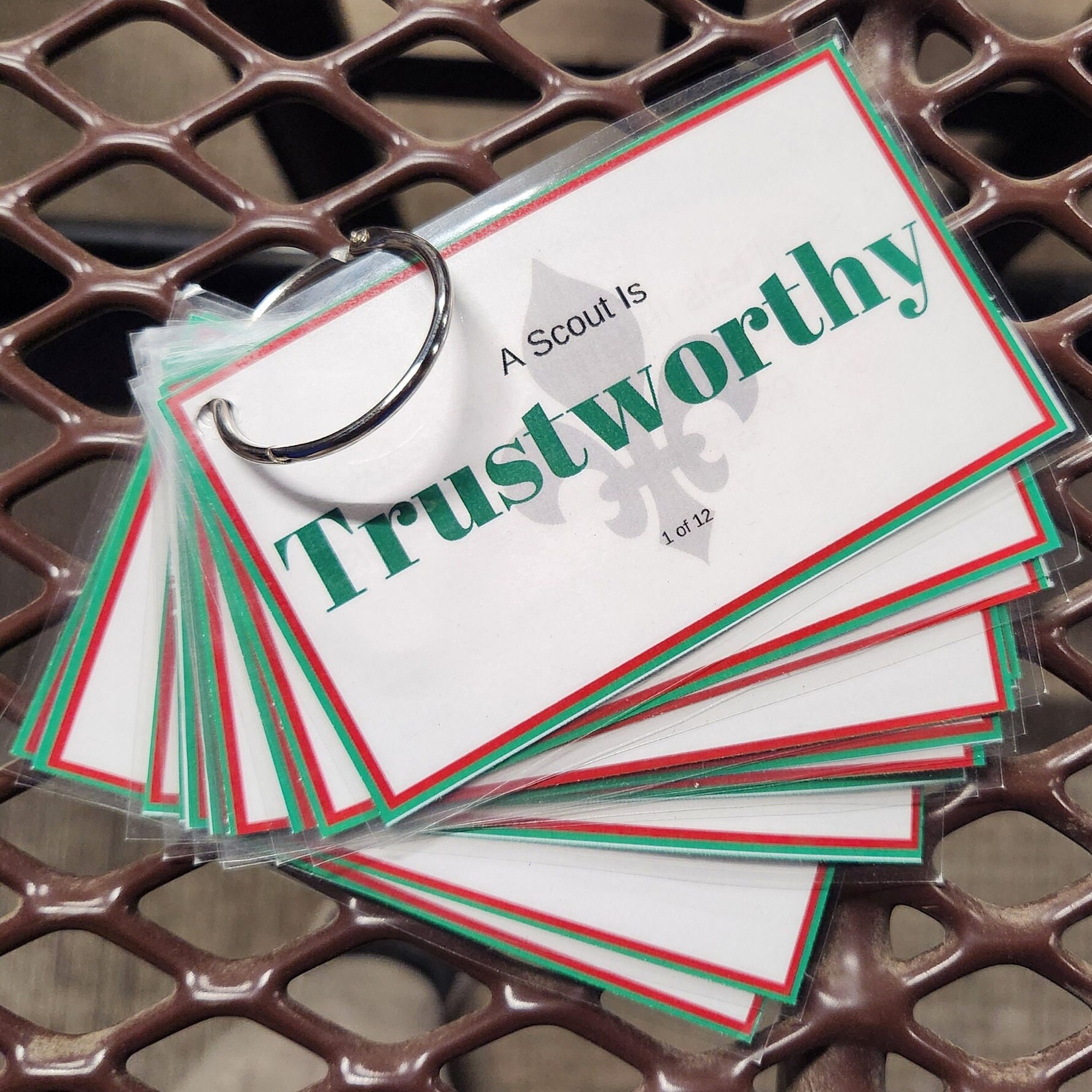 Scout Law Printable Cards - Etsy