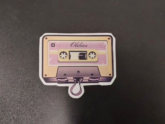 Oldies Mix Tape Sticker: Chicano Culture Decal