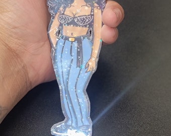 Selena Holographic Waterproof Sticker Set: Tex Mex Reina