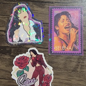 Selena decals, last concert selena sticker, selena quintanilla fans, siempre selena