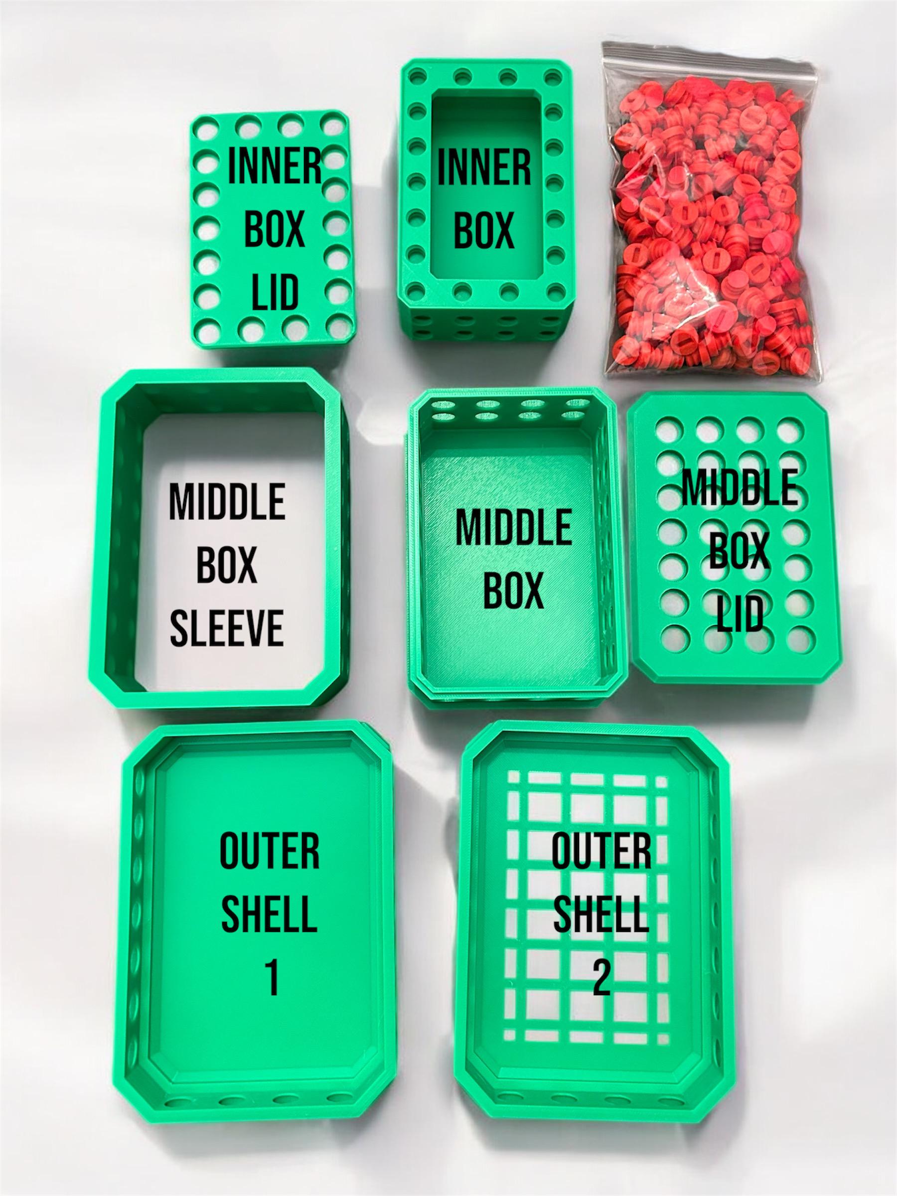 The Really Annoying Gift Box 134 Bolts!!!! It's Maddening Etsy