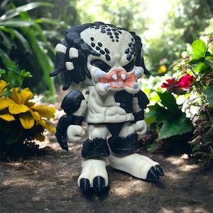 3D Printed Flexi Predator Figure: Keychain, Medium, and Large - Etsy