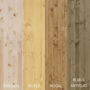 Holztisch, Tanaru Blenom Esstisch, rechteckig aus nachhaltigem Naturholz und Haarnadelbeinen aus Natureisen, Farbe Schwarz. Bild 3