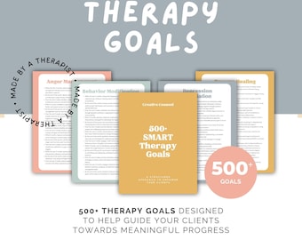 SMART GOals Therapieziele: Ratgeber Spickzettel (PDF Download)