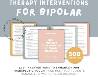 Bipolare Störungstherapie Eingriffe: Ratgeber Arbeitsblätter (PDF-Download)