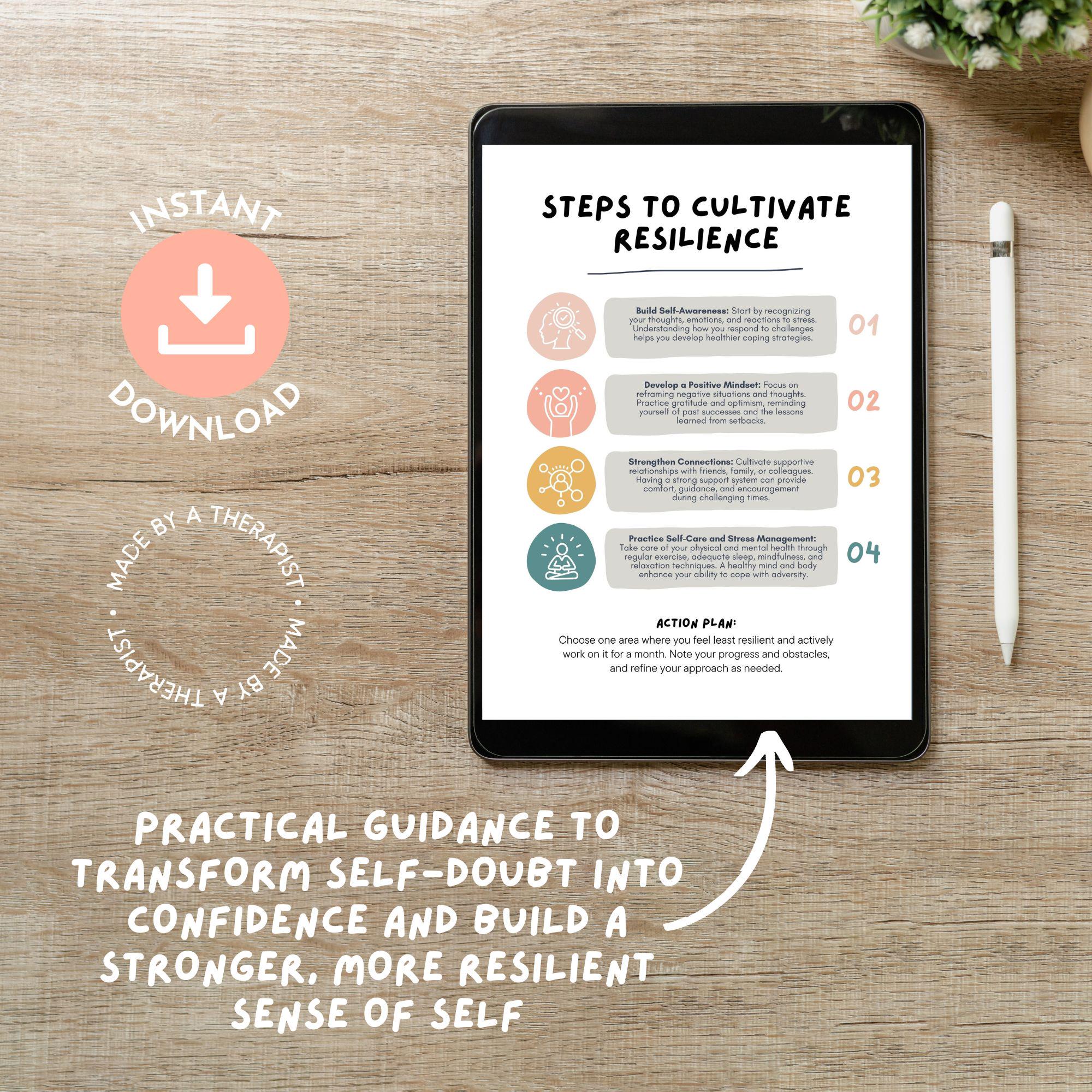 Self-esteem Worksheets People Pleasing Confidence Building Self ...
