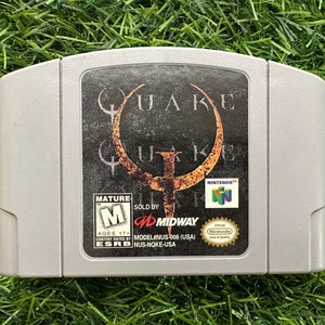 Quake N64 Authentic Nintendo 64 Game Tested