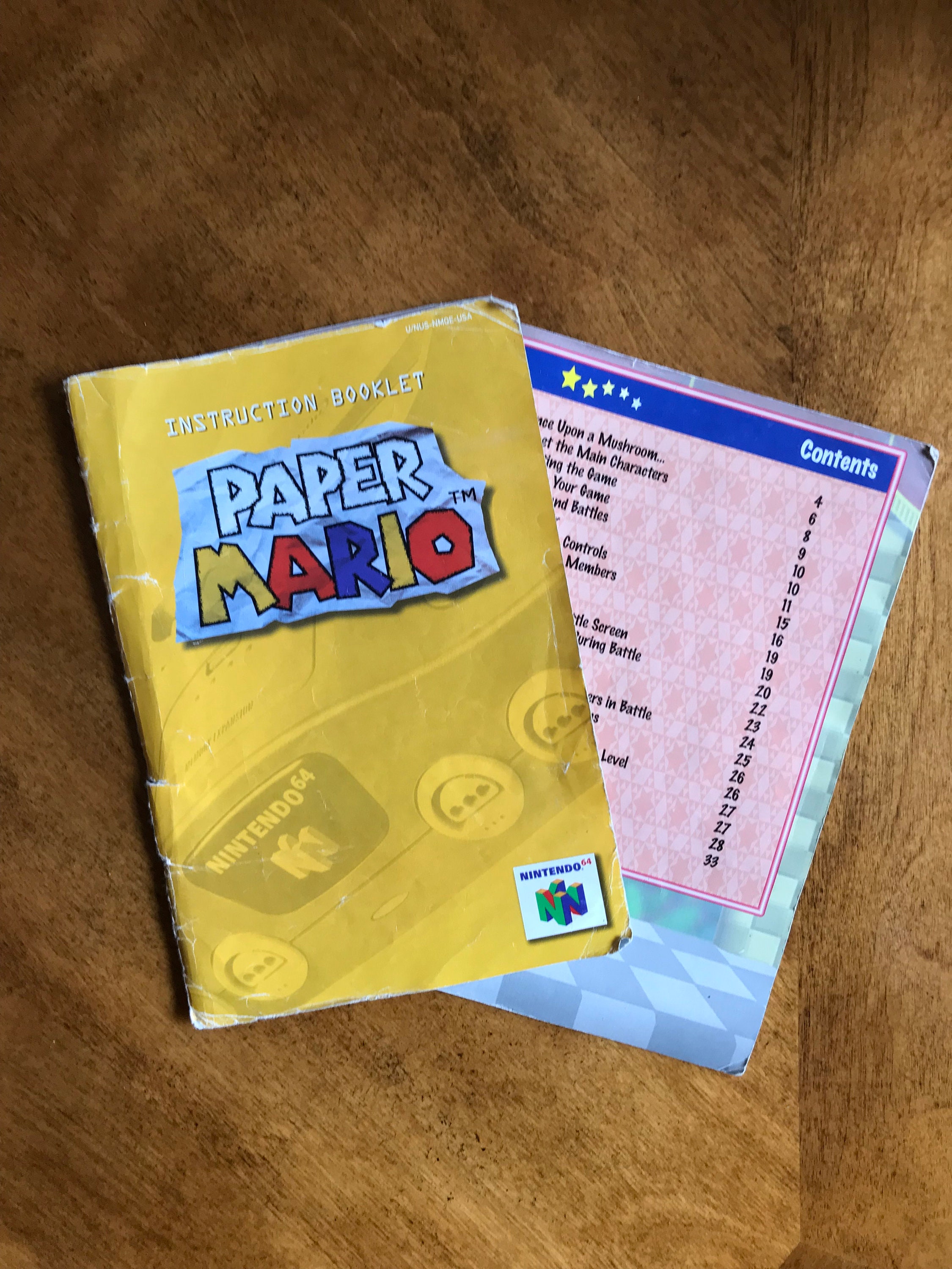 Nintendo 64 Paper.pdf Nintendo 64 Instruction Booklet N64 Game Manual - Etsy