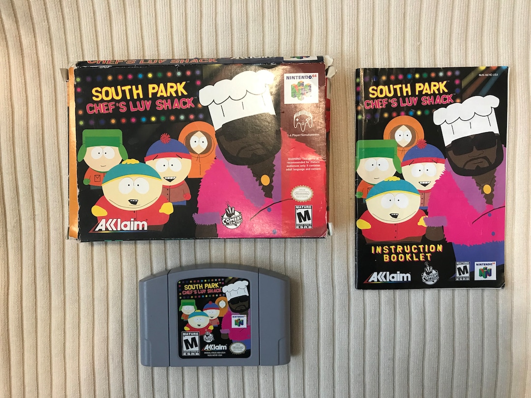 N64☆SOUTH PARK CHEF'S LUV SHACK 海外版