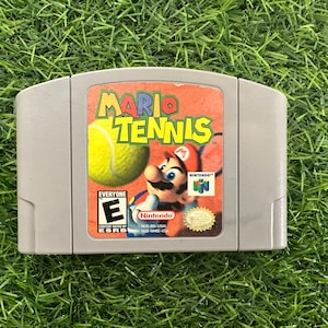 Mario Tennis N64 Authentic Nintendo 64 Game Tested