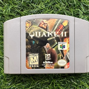 Quake II N64 Authentic Nintendo 64 Game Tested