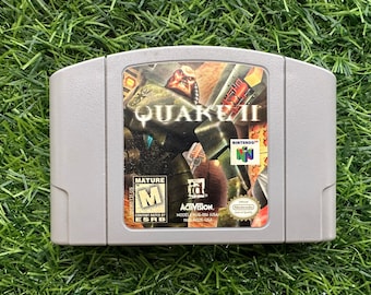 Quake II N64 Authentic Nintendo 64 Game Tested