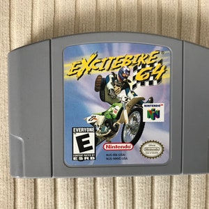 ExerciteBike 64 N64 Authentic Nintendo 64 Game Tested