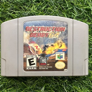 Destruction derby N64 Authentic Nintendo 64 Game Tested
