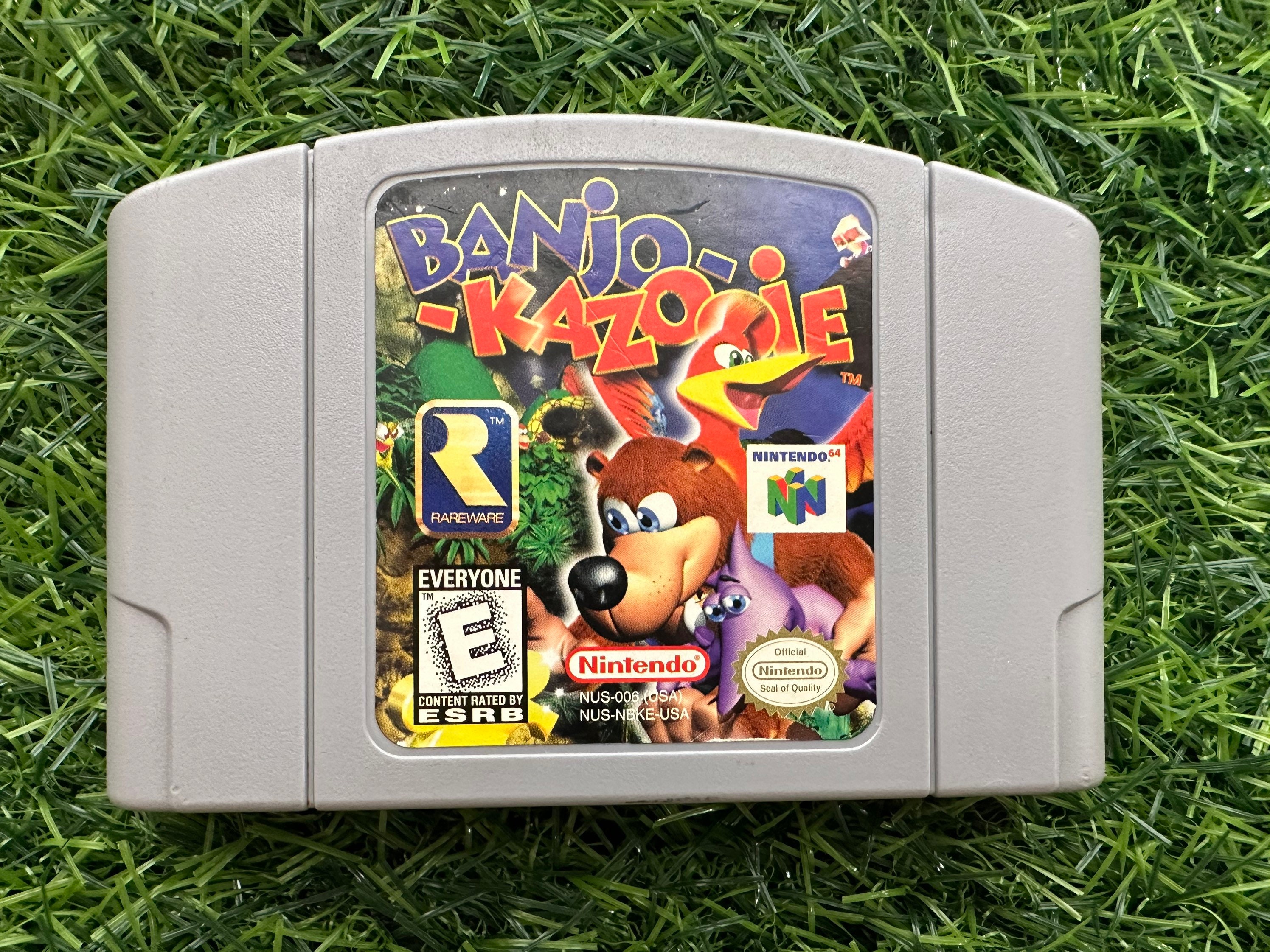 Banjo Kazooie - Japanese - Nintendo 64 game - US Seller